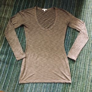 James Perse scoopneck tee
